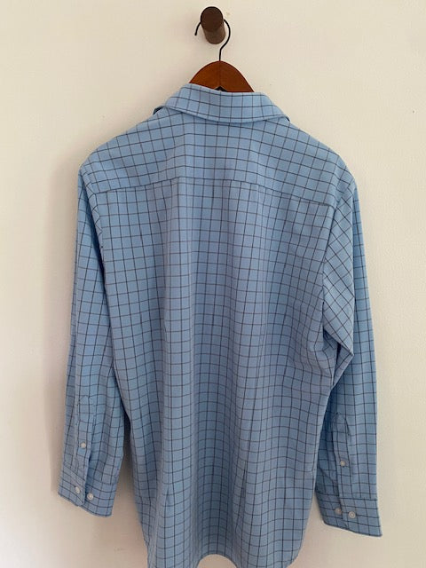 Pre-Owned Mizzen+Main Polyester Performance Wear Shirt