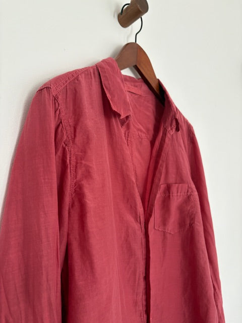 CP SHADES Classic small cotton silk shirt