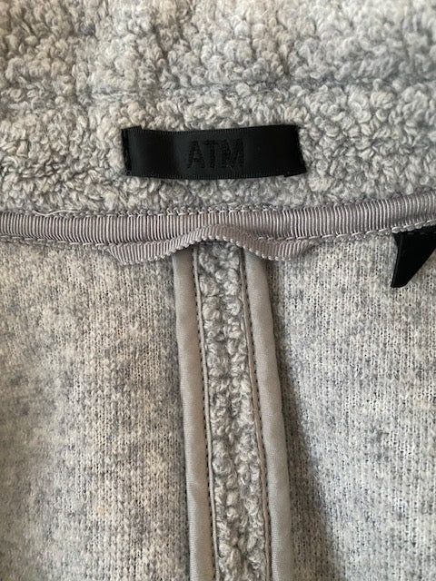 Pre-Owned ATM Anthony Thomas Melillo Wool Blend Sherpa Blazer – Size XS