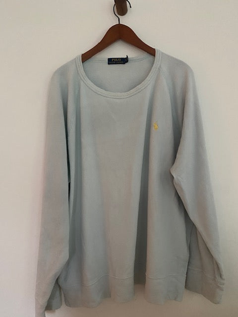 Pre- Owned POLO By Ralph Lauren Cotton Raglan Sweatshirt