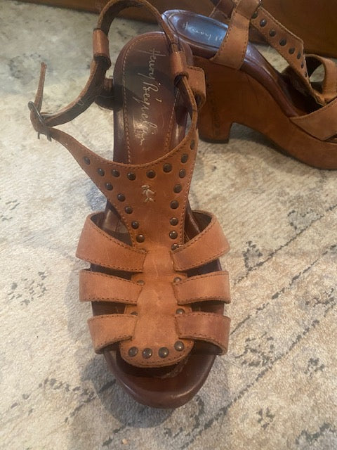 Pre-Owned Henry Beguelin Slingback Sandals