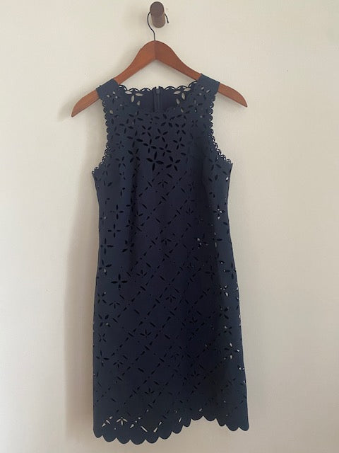 Pre-Owned J Crew Laser Cut Dress