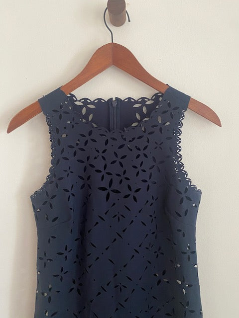 Pre-Owned J Crew Laser Cut Dress