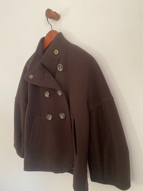 Pre-Owned BCBG MaxAZRIA Wool Double Breasted jacket