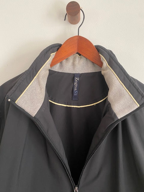 Pre-Owned Zegna High Neck zip front Jacket