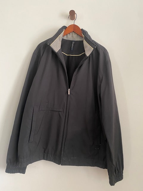 Pre-Owned Zegna High Neck zip front Jacket