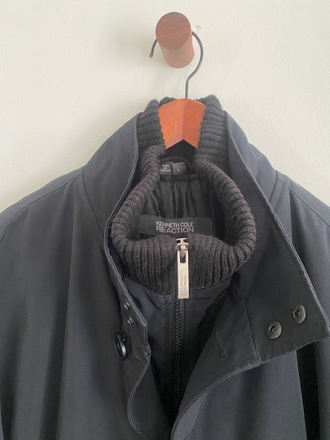 Pre-Owned Kenneth Cole Reaction Button Front Anorak