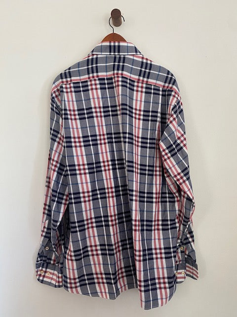 Pre-Owned Burberry London Cotton Plaid Shirt