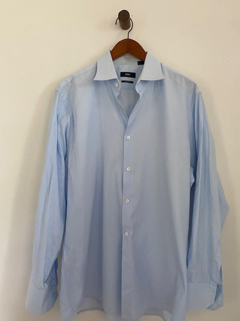 Pre-Owned HUGO BOSS Cotton Classic Shirt