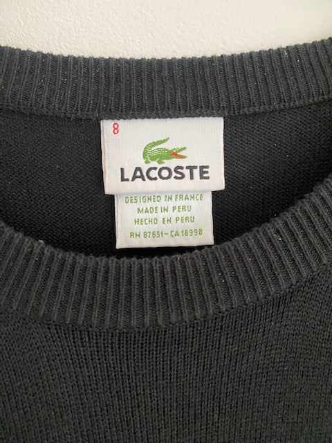 Pre-Owned LACOSTE Crew Neck Sweater