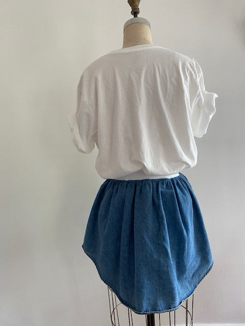 Newnorm Upcycled Denim Skirt Set.