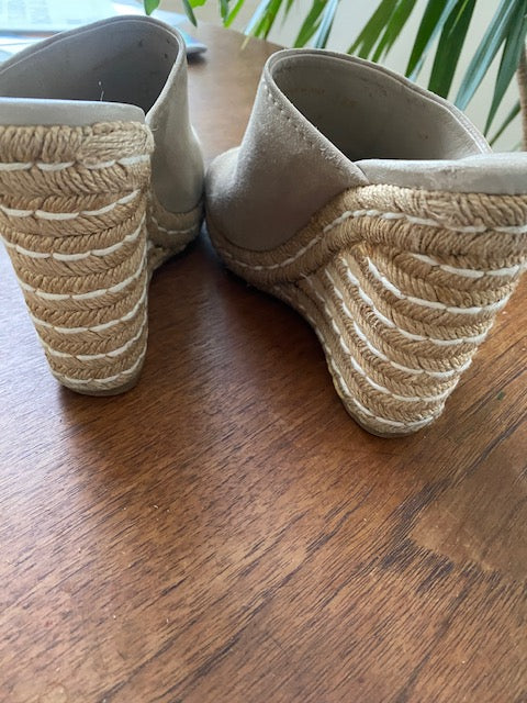 Pre-Owned Prada Suede Wedge