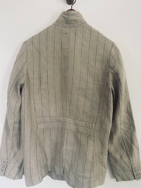 Pre-Owned Pas de Calais Cotton Pinstripe Blazer