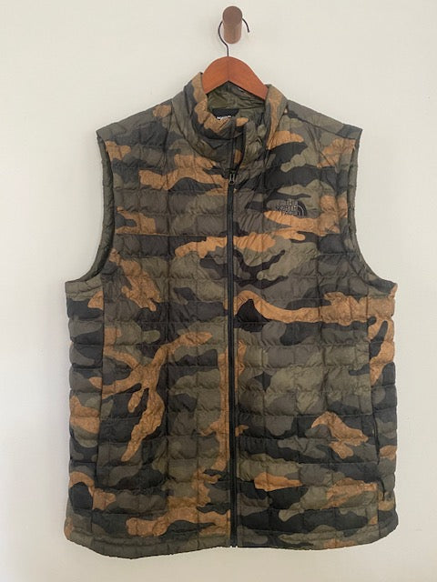 Pre-Owned The Northface Camoflage Puffer Vest