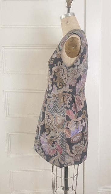 Pre-Owned Dries Van Noten Silk Jacquard Dress