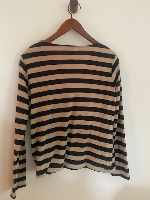 Pre-Owned Dries Van Noten Light weight wool Stripe Sweater