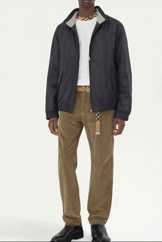 Pre-Owned Zegna High Neck zip front Jacket