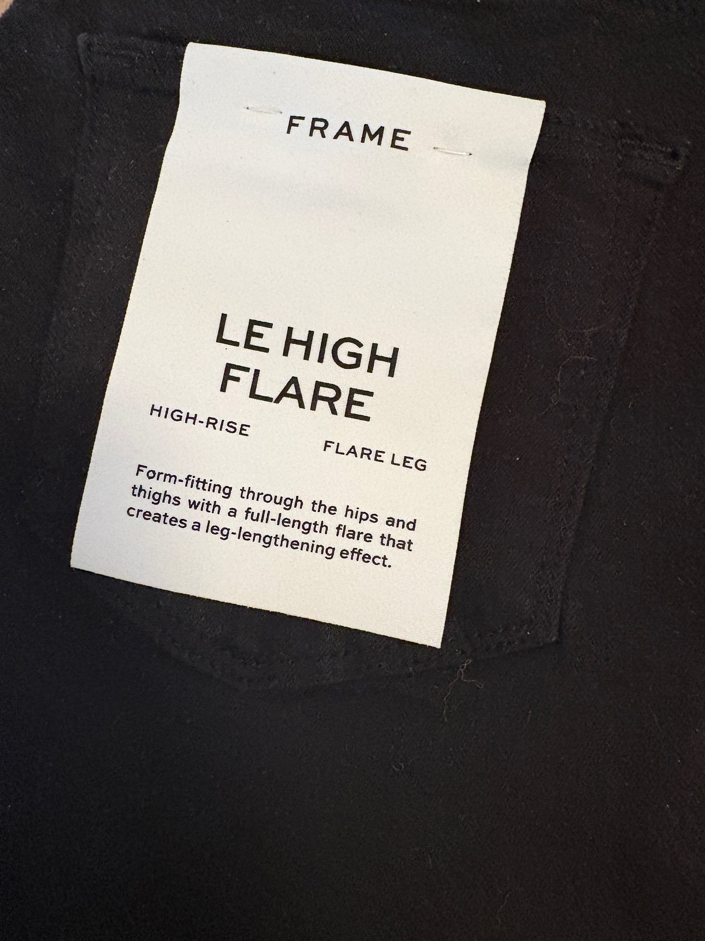 Frame Le High Flare Jean