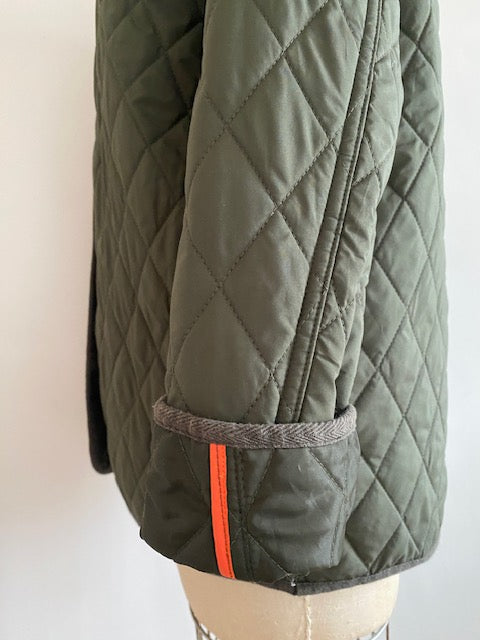 Pre-Owned Glenda Baily + Peruvian Connection Relaxed Polyester Quilted Jacket