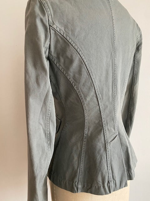 Pre-Owned Nili Lotan Cotton Double Breasted Jacket