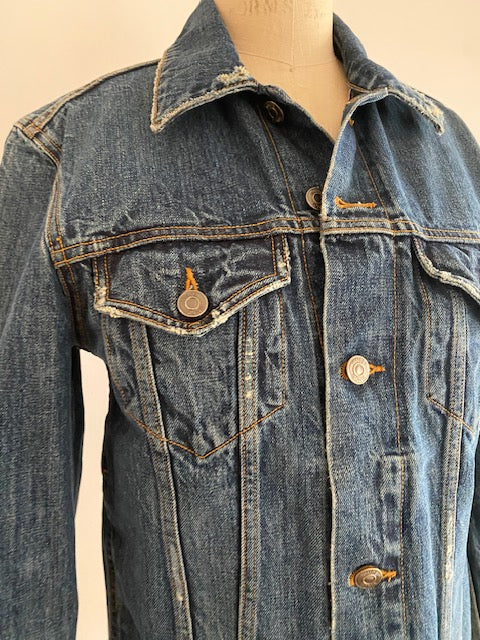 Pre-Owned Vince Classic Denim Jacket