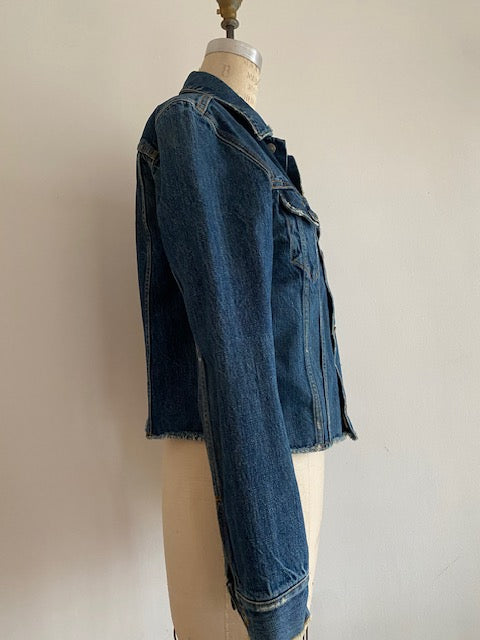 Pre-Owned Vince Classic Denim Jacket