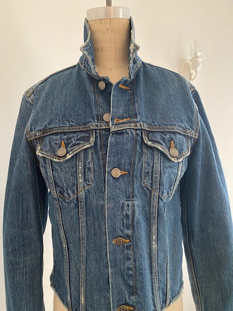 Pre-Owned Vince Classic Denim Jacket