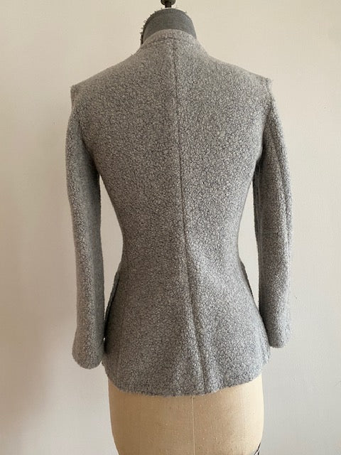 Pre-owned ATM Anthony Thomas Melillo Wool Blend Sherpa Blazer