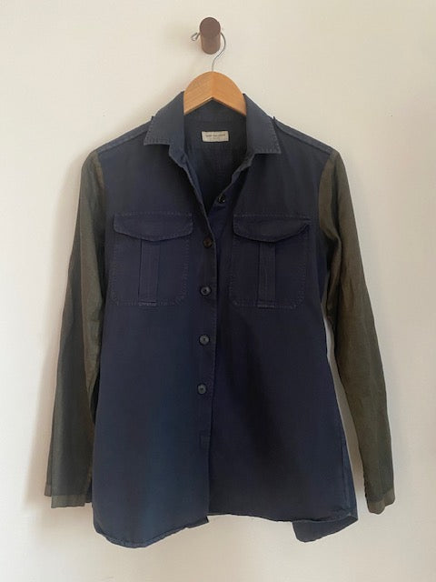 Pre-Owned Dries Van Noten Cotton Shirt Jacket