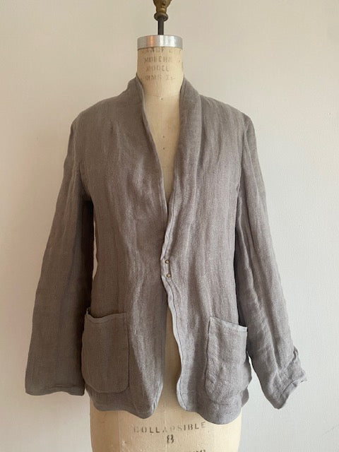 Pre-Owned Pas De Calais Soft Linen Jacket