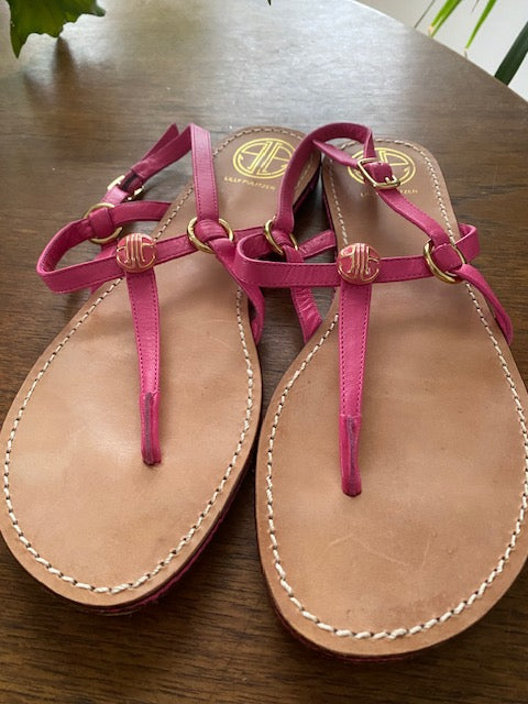 Pre-Owned Lily Pulitzer Pink Sandal