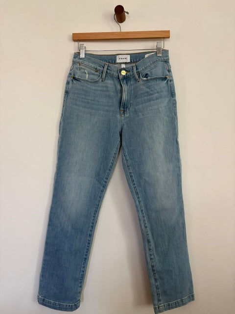 FRAME LE HIGH STRAIGHT JEAN