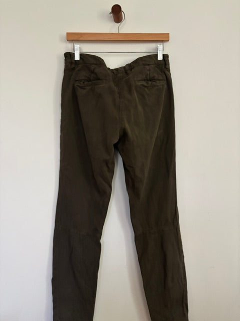 Dries Van Noten Slim Cotton Twill Pant