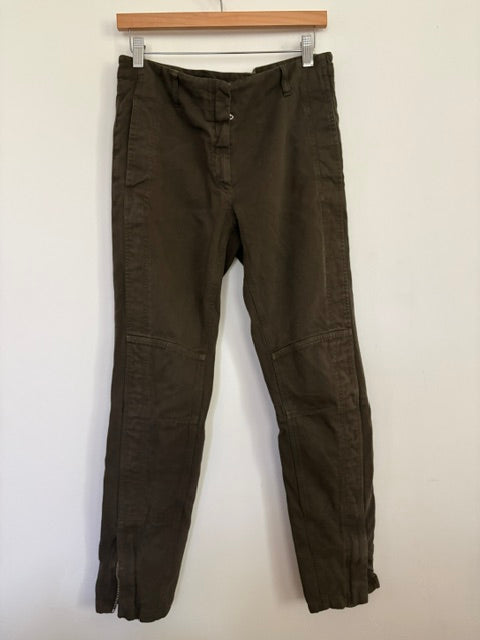 Dries Van Noten Slim Cotton Twill Pant