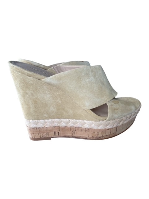 Pre-Owned Veronica Beard Loro Wedge Sandal