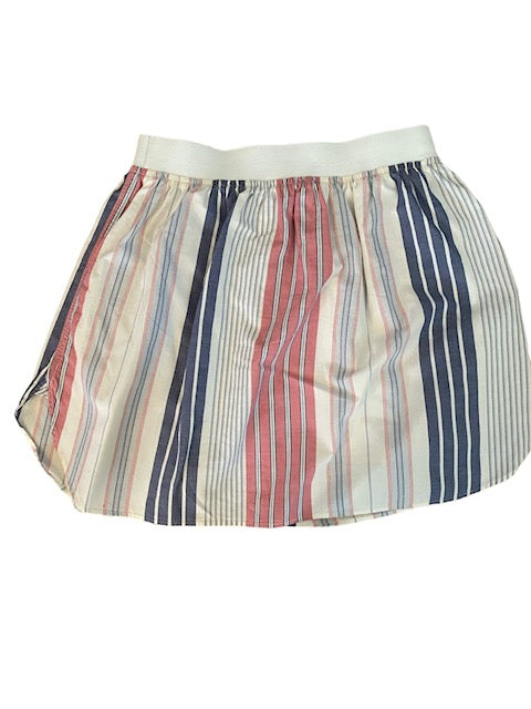 Newnorm Upcycled Multi Stripe Pull on Skirt set