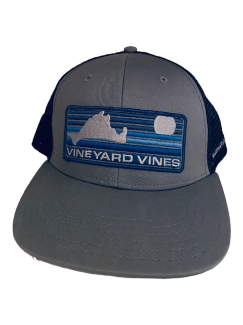 Vineyard Vines Grey/Navy Trucker Hat