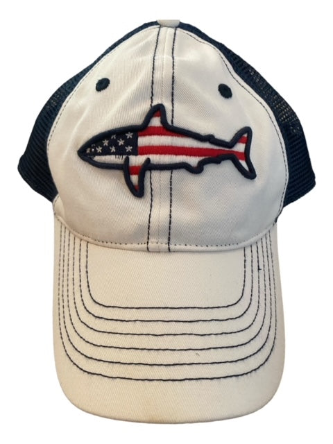 Choudaheadz American Flag Shark Baseball Hat