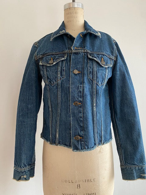 Pre-Owned Vince Classic Denim Jacket