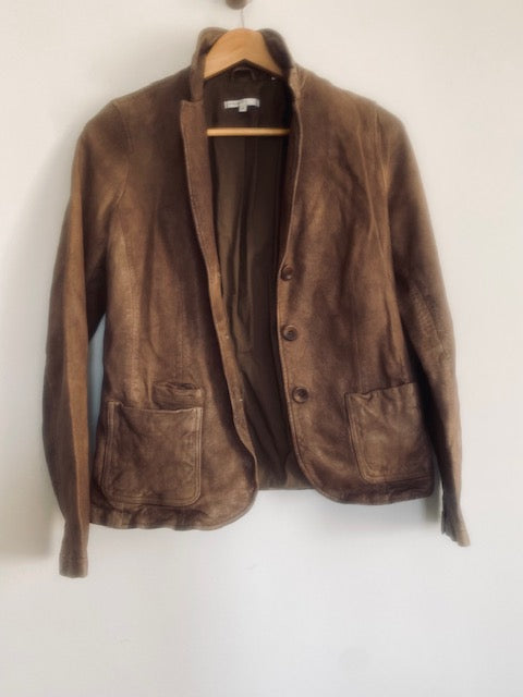 Pre-Owned Vince Leather jacket